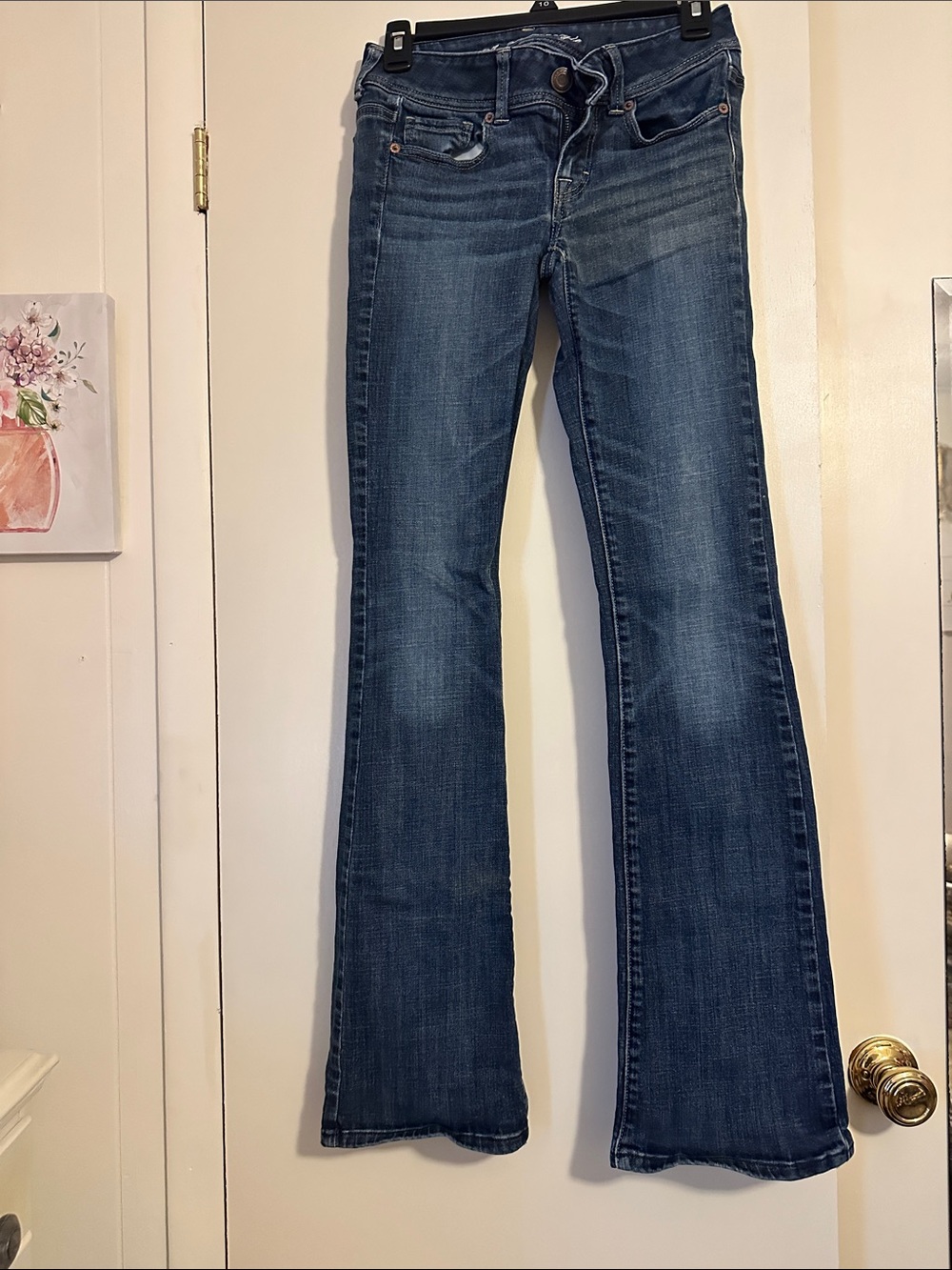 Women's Blue Boot Cut Jeans